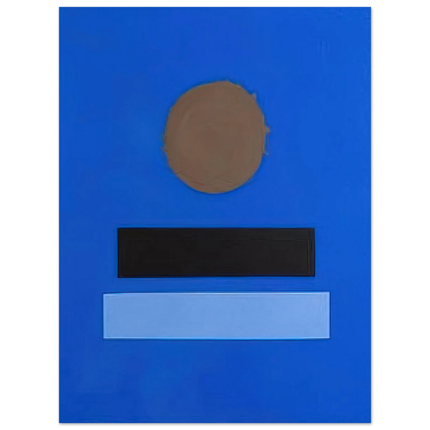 Adolph Gottlieb - Blue Ground - 1973 75x100 cm / 30x40inches Fine Art Poster