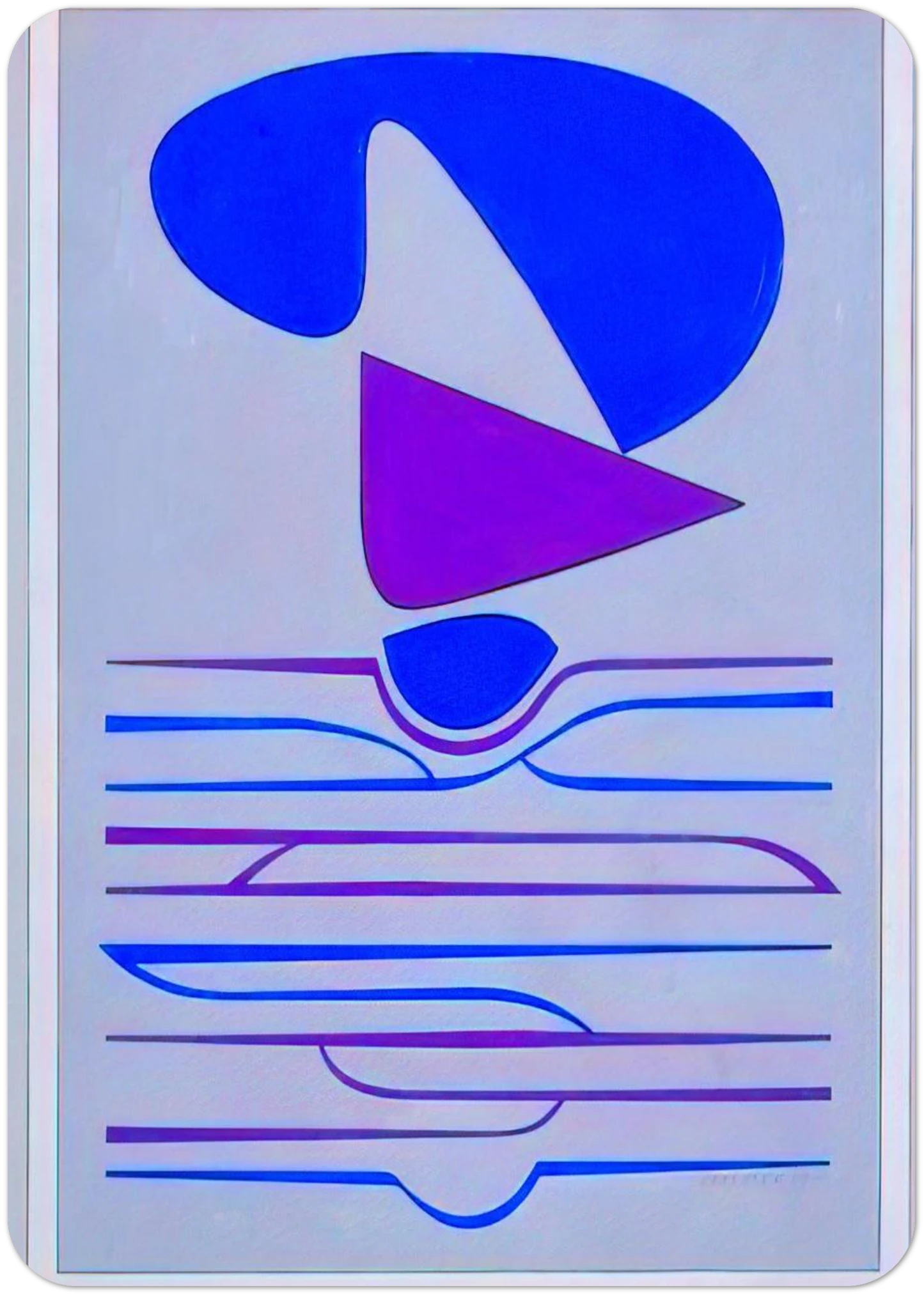 Kateau - 1953 By Victor Vasarely Pack of 10 Post Cards | Victor Vasarely Post Cards | A6 (10.5 x 14.8 cm) - 4.1 x 5.8 inches