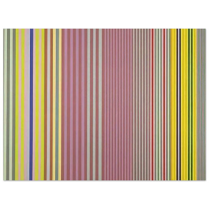 Gene Davis - Halifax - 1969 75x100 cm / 30x40inches Fine Art Poster