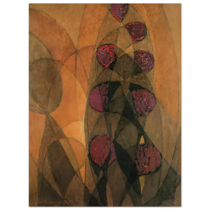 Frantisek Kupka - Warm Chromatics 75x100 cm / 30x40inches Fine Art Poster