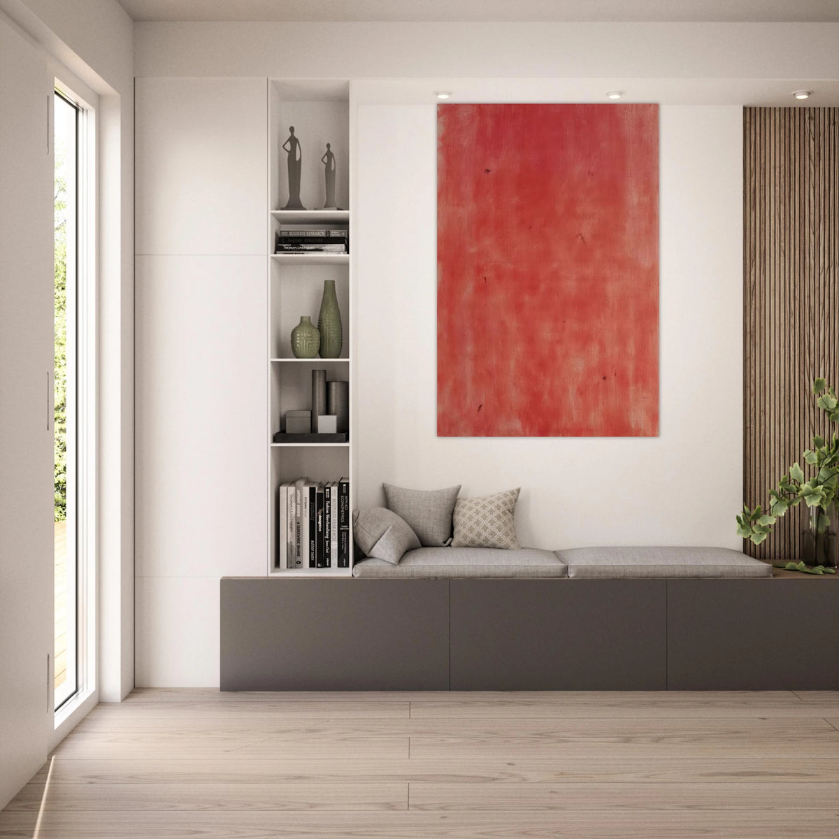 Avondrood evening Glow - 1992 - Ralston Crawford Art Prints - 100x150 cm / 40x60″ inches | Ralston Crawford Poster | Ralston Crawford Prints