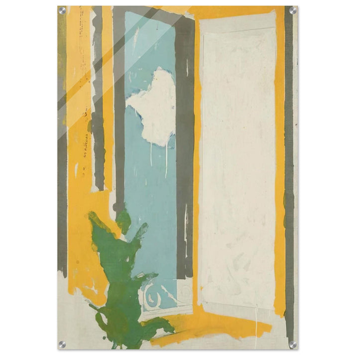 Interno Esterno - 1976 - Mario Schifano Acrylic Print - 70x100 cm / 28x40″ inches | Mario Schifano Wall Art | Mario Schifano Prints