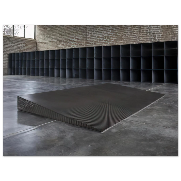 Donald Judd - Untitled Eight Inches - 1968 75x100 cm / 30x40inches Fine Art Poster