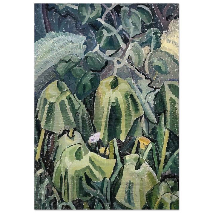 Pumpkin leaves drooping - 1926 - Grace Cossington Smith Brushed Aluminum Print - 70x100 cm / 28x40 inches | Grace Cossington Smith Aluminum Print | Grace Cossington Smith Prints
