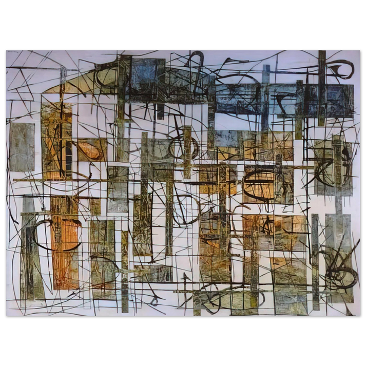 Jimmy Ernst - Lookscape - 1952 75x100 cm / 30x40inches Fine Art Poster