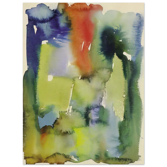 Hans Hartung - Untitled - 1922 75x100 cm / 30x40inches Fine Art Poster