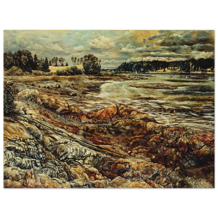 Ivan Albright - DIVIDED AND DIVIDED 75x100 cm / 30x40inches Fine Art Poster