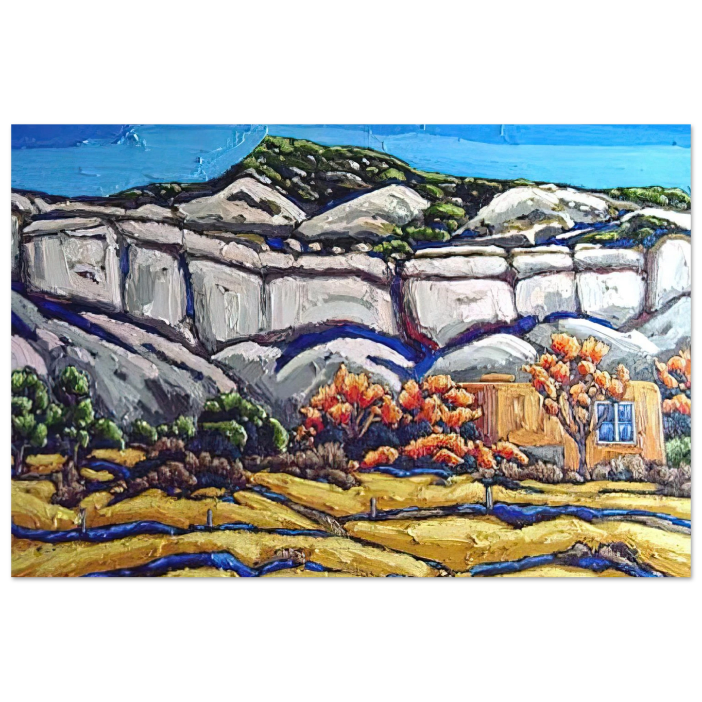 Georgia O'Keeffe - Ghost Ranch Painting Fine Art Poster