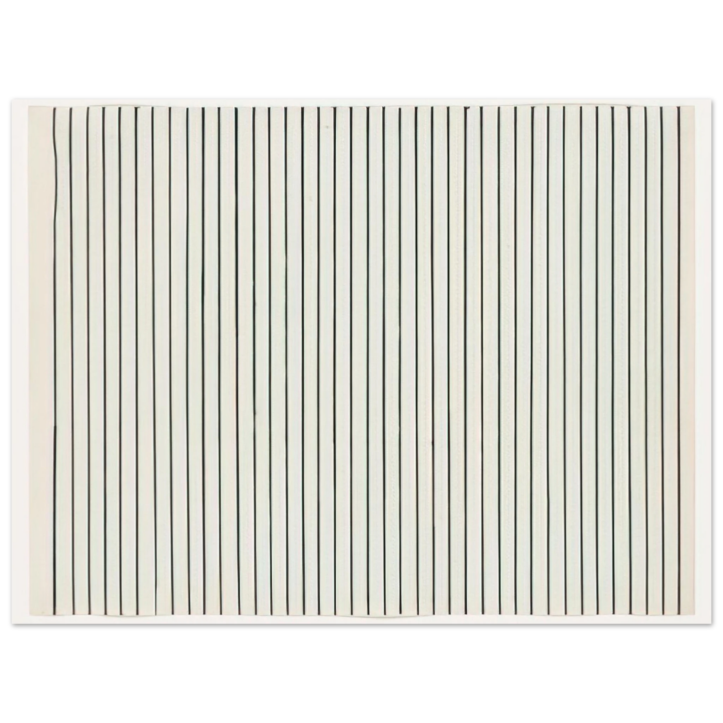 Ellsworth Kelly - Vertical Lines from the series Line Form Color 75x100 cm / 30x40inches Fine Art Poster