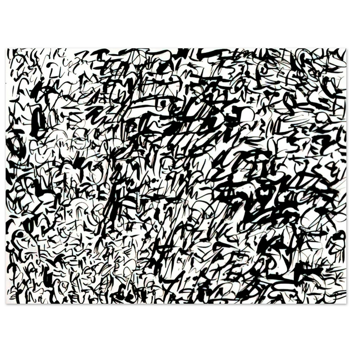Keith Haring - UNTITLED 1978 2 75x100 cm / 30x40inches Fine Art Poster | Keith Haring Art For Sale