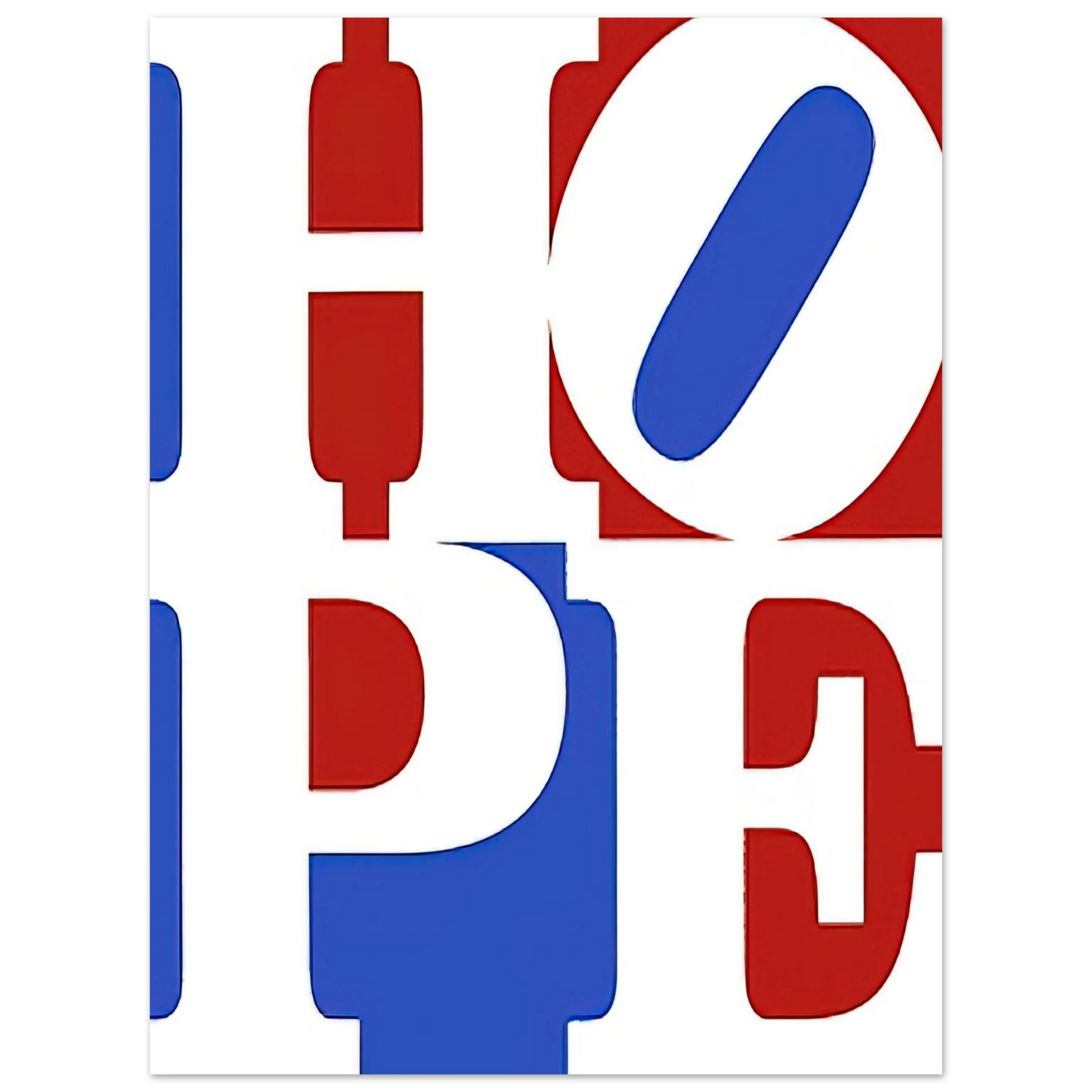 Robert Indiana - Hope 75x100 cm / 30x40inches Fine Art Poster