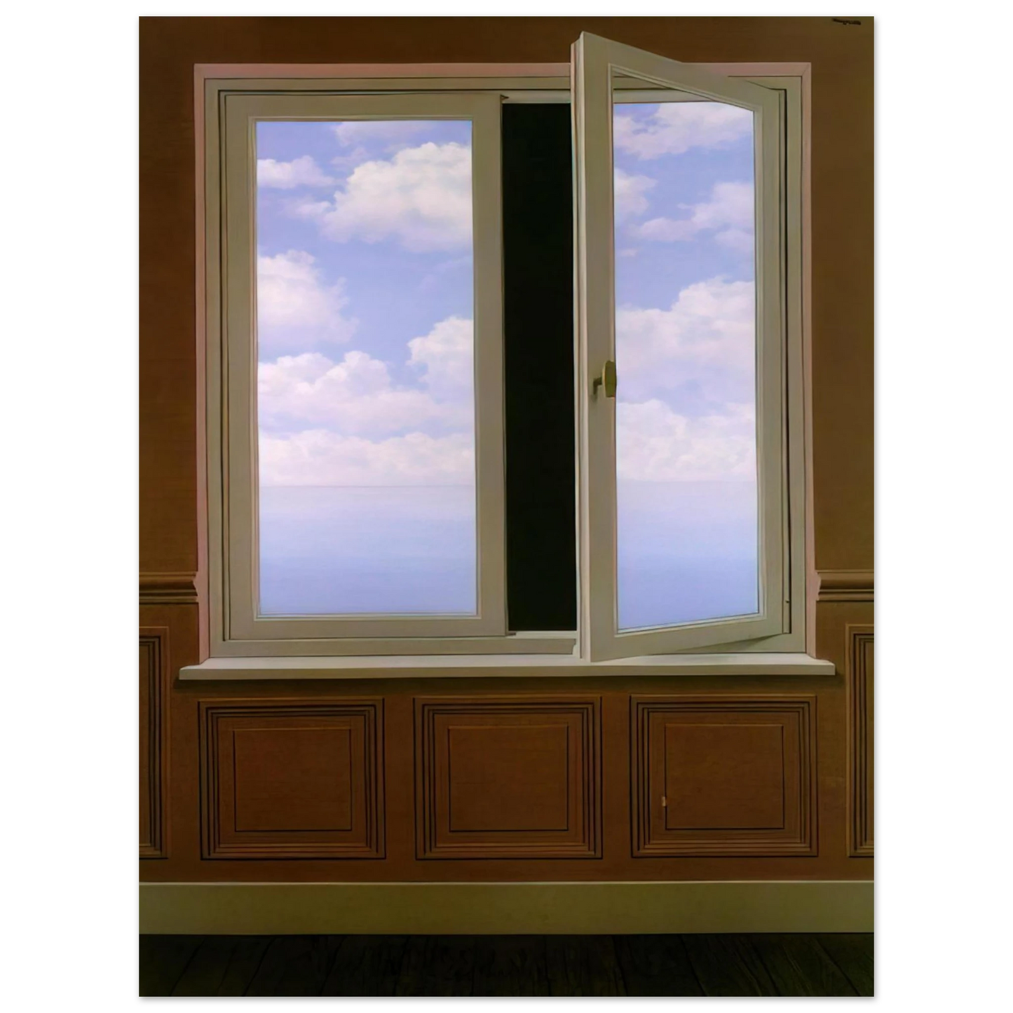 Rene Magritte - THE LOOKING GLASS 1963 75x100 cm / 30x40inches Fine Art Poster