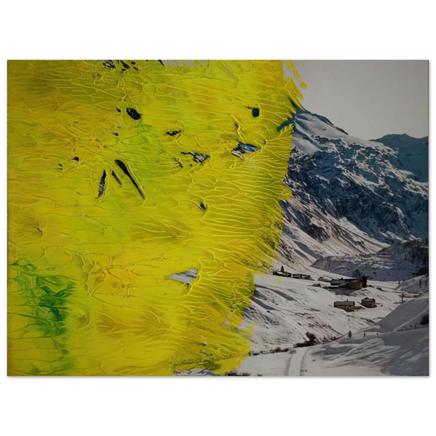 Gerhard Richter - 17 3 92 75x100 cm / 30x40inches Fine Art Poster