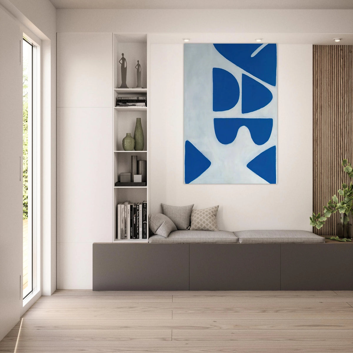 Berlin Blues 6 - 1966 - William Scott Art Prints - 100x150 cm / 40x60″ inches | William Scott Poster | William Scott Prints