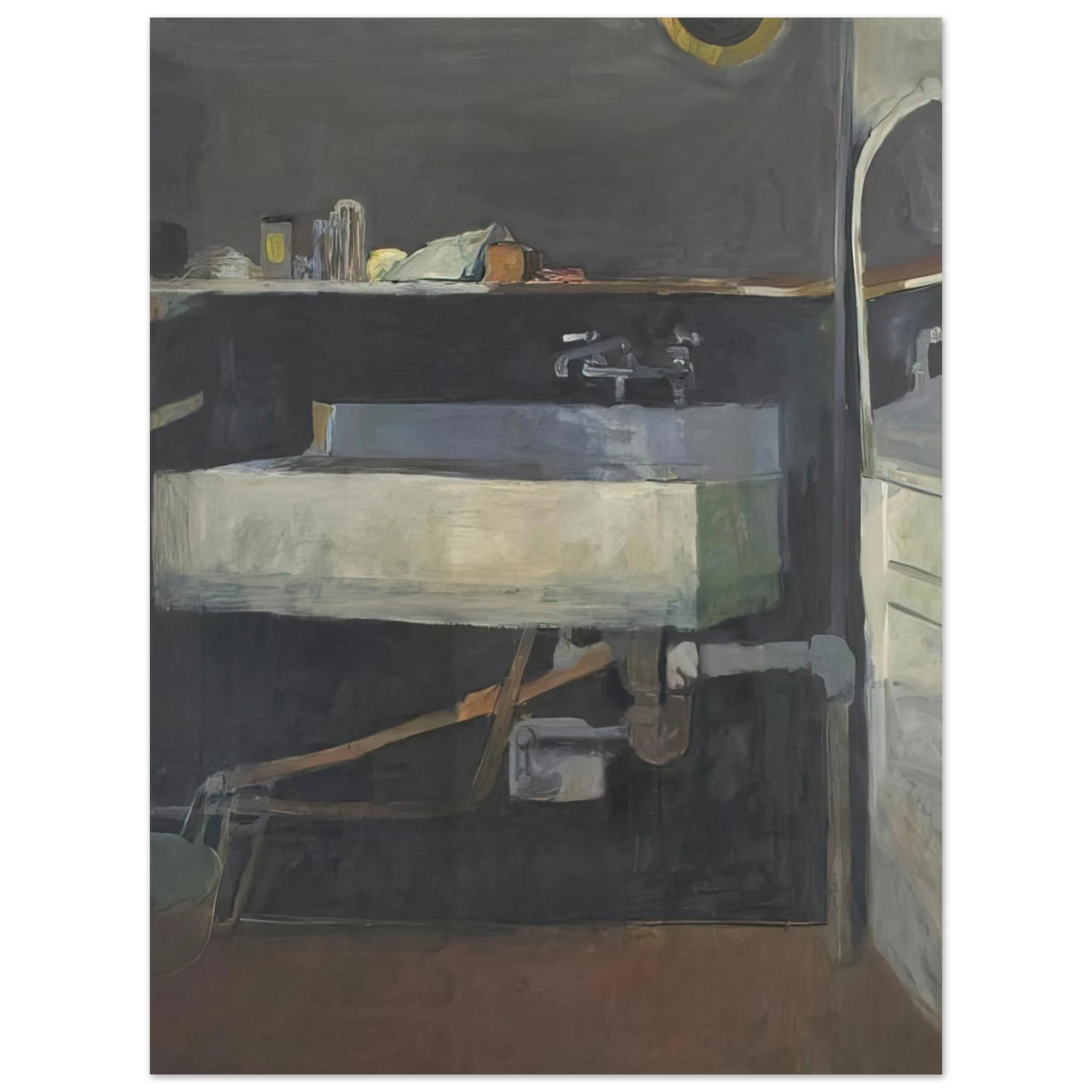 Richard Diebenkorn - Corner of Studio – Sink 75x100 cm / 30x40inches Fine Art Poster