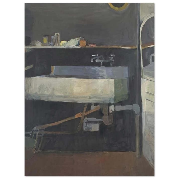 Richard Diebenkorn - Corner of Studio – Sink 75x100 cm / 30x40inches Fine Art Poster