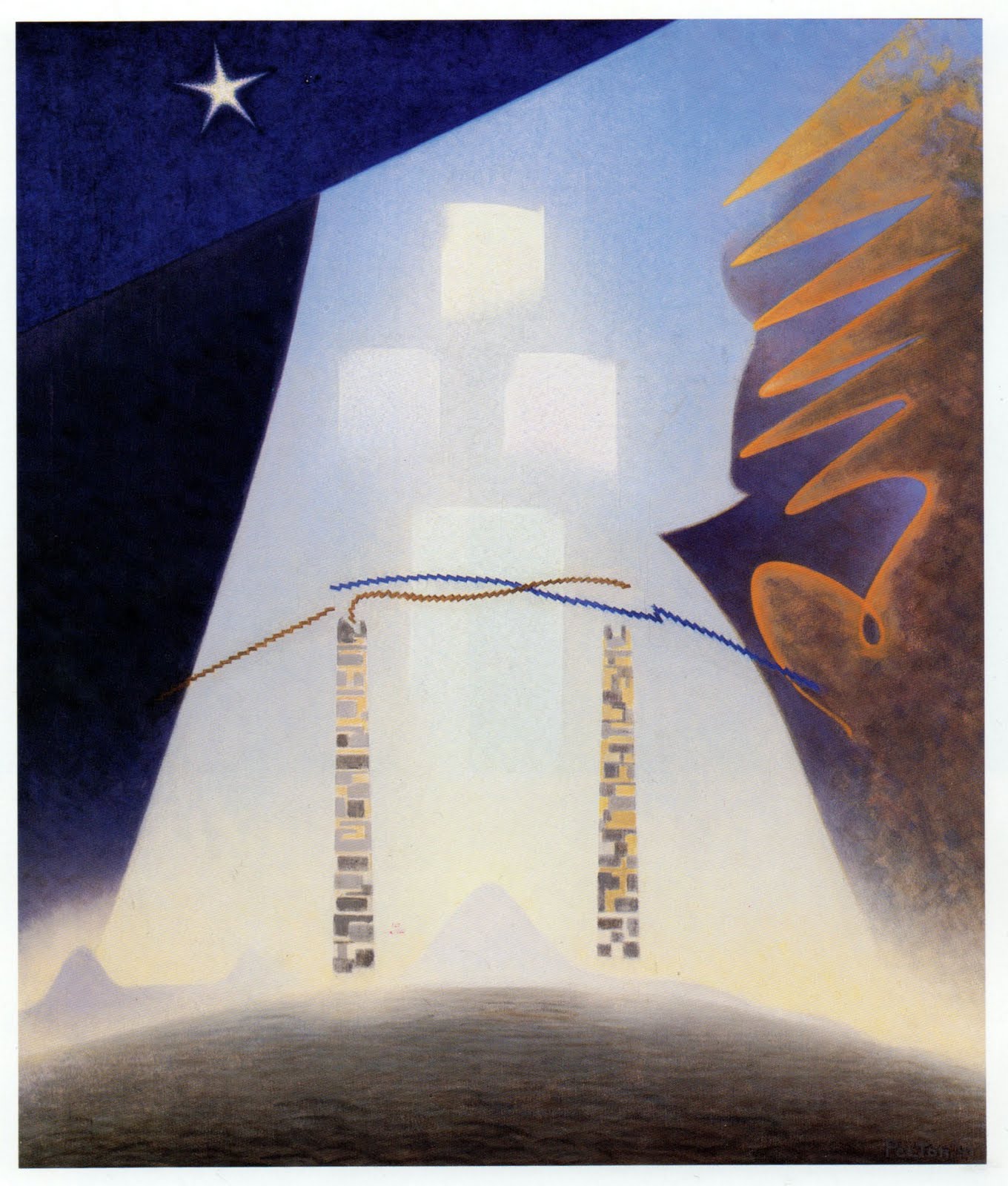 Future - 1943 Par Agnes Lawrence Pelton Lot de 10 cartes postales | Cartes postales d'Agnes Lawrence Pelton | A6 (10,5 x 14,8 cm) - 4,1 x 5,8 pouces
