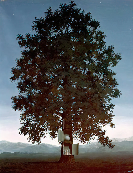 1929 Magritte: The Pivotal Year That Defined Surrealism's Most Enigmatic Visionary - THE VOICE OF BLOOD 1959 by Rene Magritte