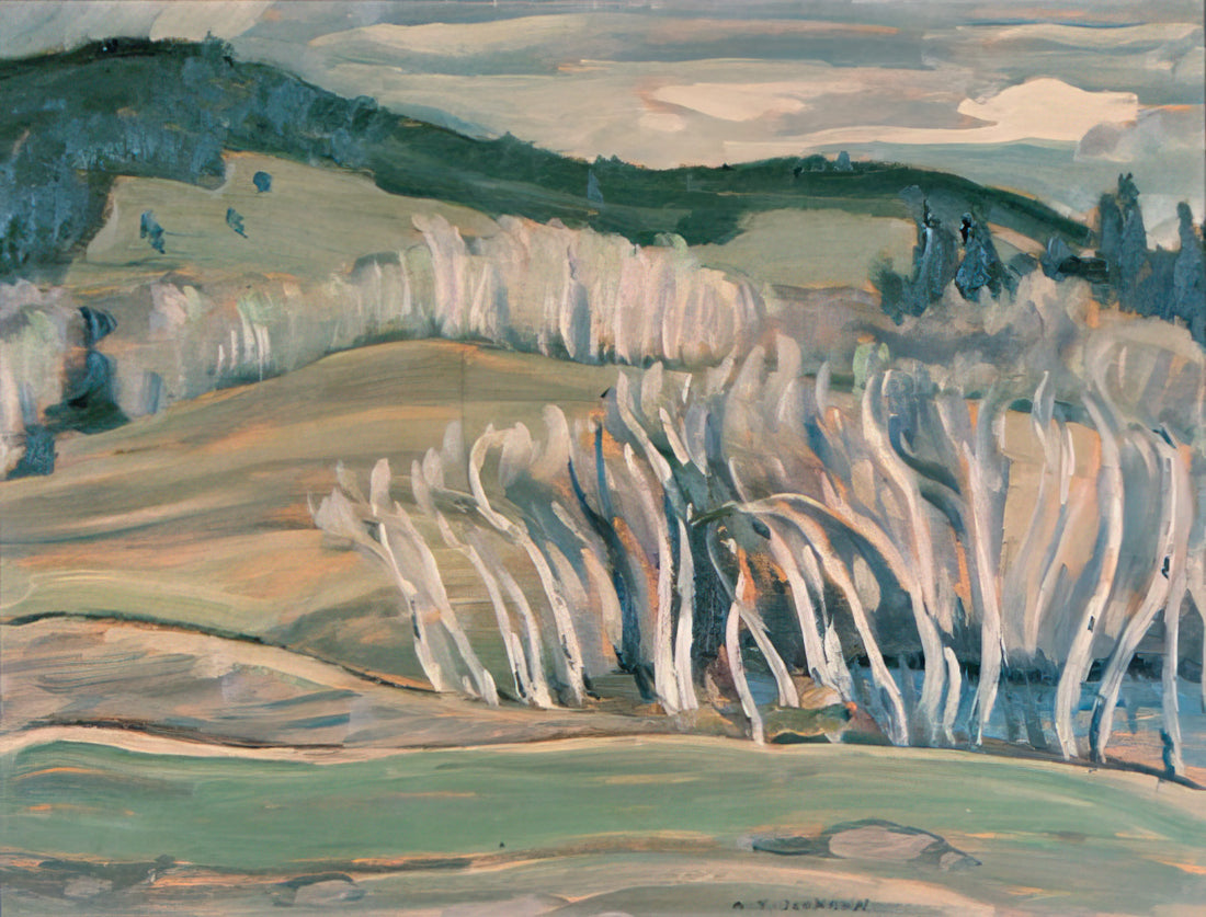 A.Y. Jackson Famous Paintings: The Masterworks of Canada's Group of Seven Icon - Spring, Caribou Country - 1949 by A.Y. Jackson