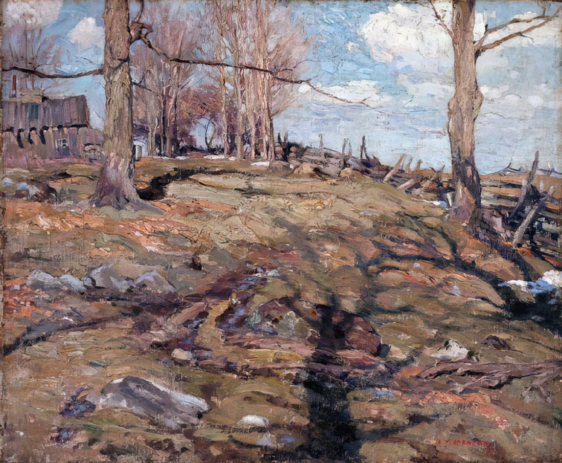 A.Y. Jackson War Paintings: The Group of Seven Artist's Military Service and Artistic Legacy - The Edge of the Maple Wood - 1910 by A.Y. Jackson