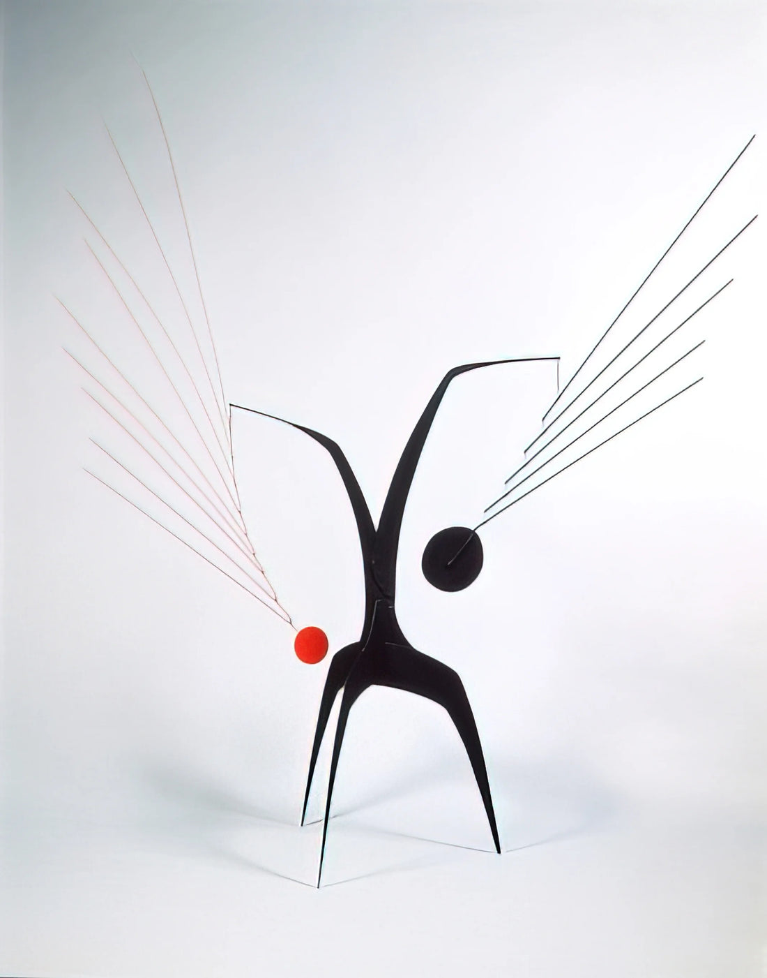 Abstract Alexander Calder Paintings: Beyond the Mobiles to a Pioneering Visual Language - UN EFFET DU JAPONAIS 1941 by Alexander Calder