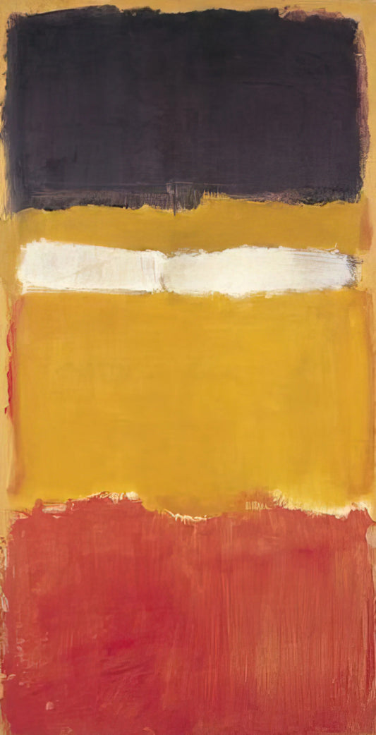 Abstract Expressionism and Mark Rothko: The Sublime Power of Color Field Painting - Number 24 Untitled - 1951 by Mark Rothko