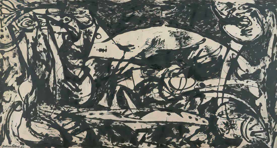 Acquiring a Jackson Pollock Print: A Collector's Guide to Authentic Expressionist Art - NUMBER 14 by Jackson Pollock