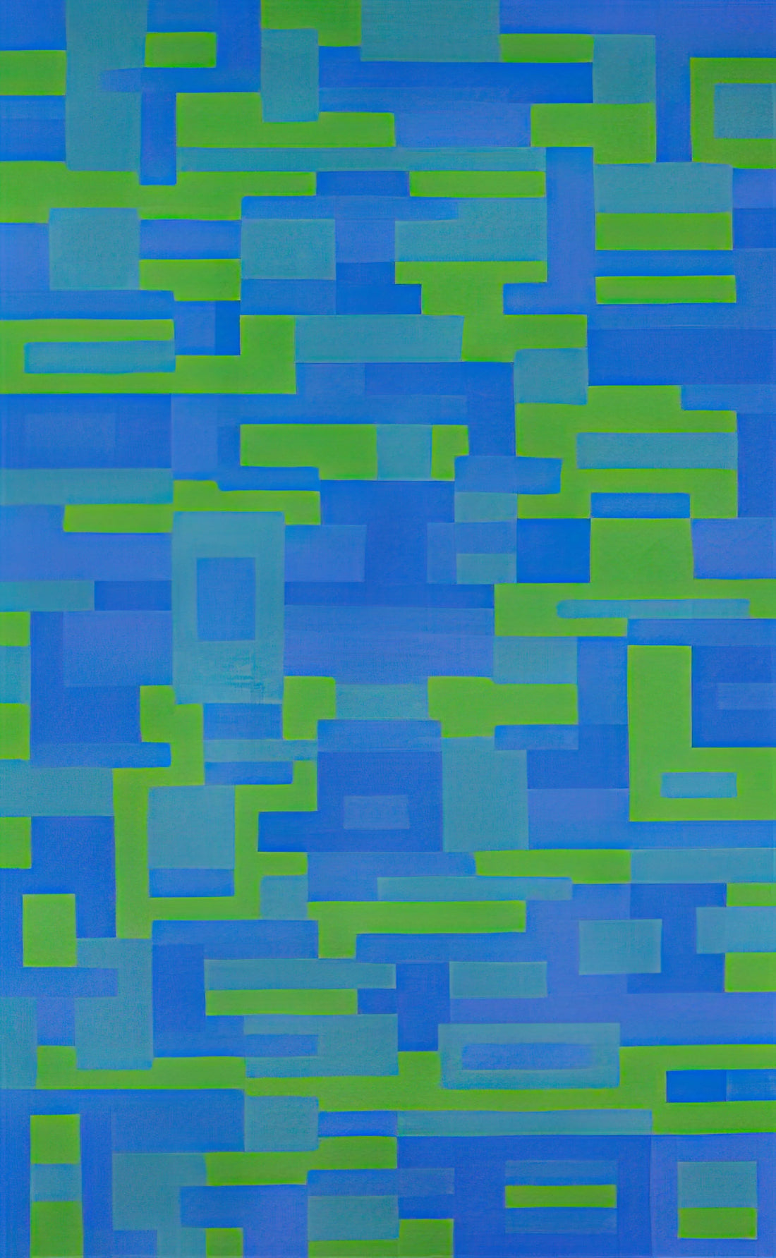Ad Reinhardt: The Radical Minimalist Who Redefined Abstract Painting - Blue-Green Painting - 1948 by Ad Reinhardt
