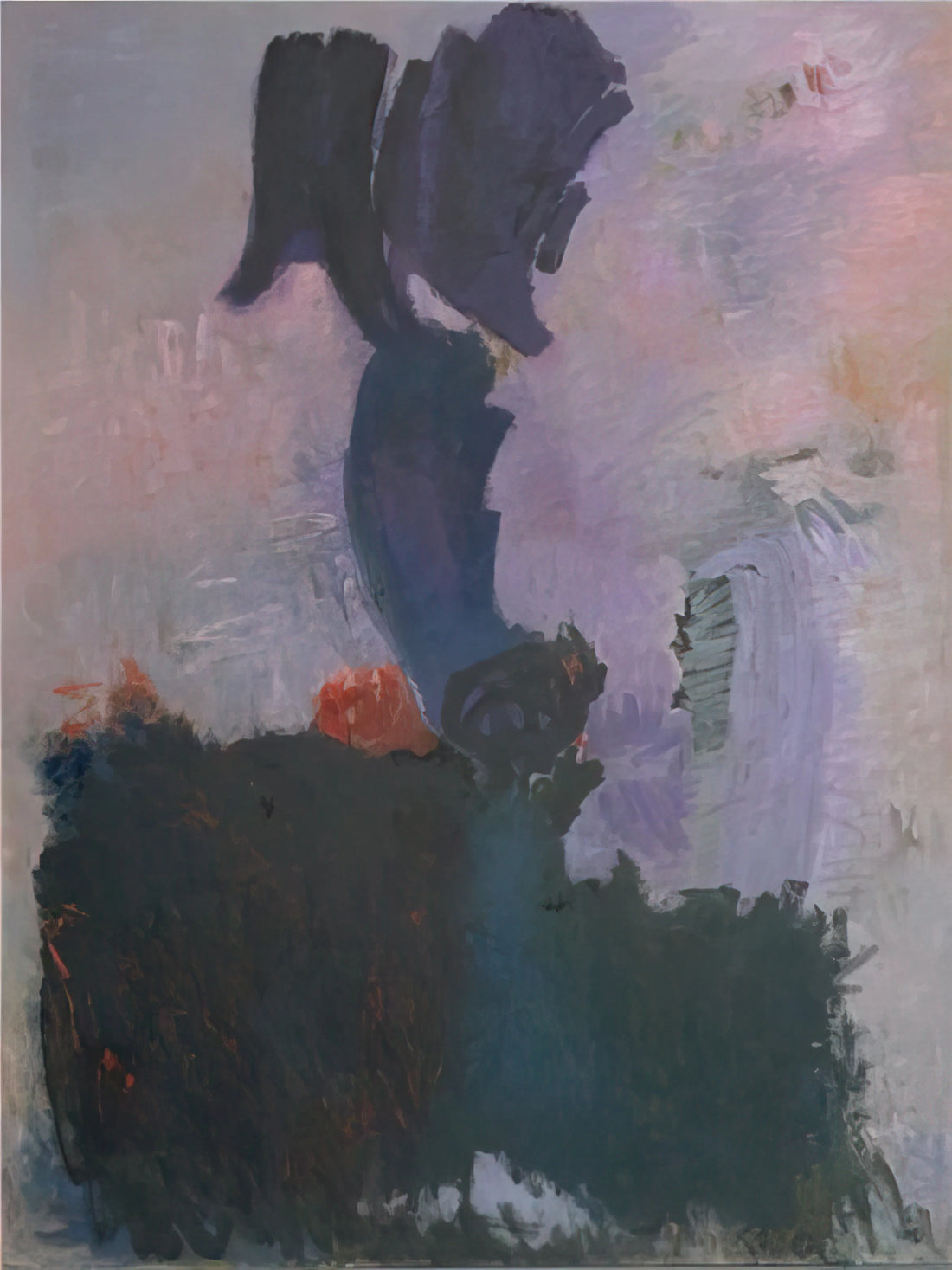 Adja Yunkers Reproductions: Capturing the Ethereal Spirit of a Master Printmaker - Embroidered Halo - 1958 by Adja Yunkers