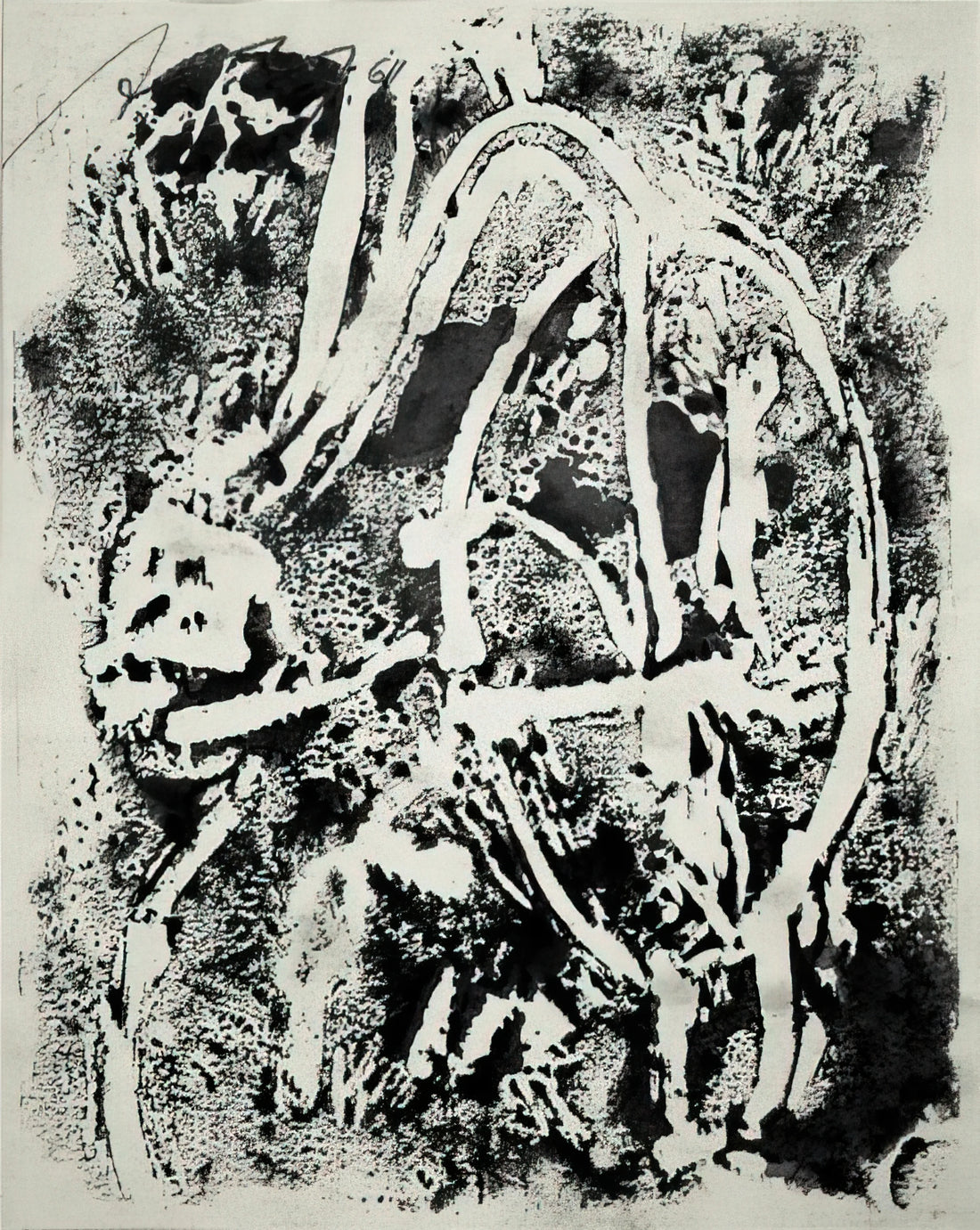 Adja Yunkers: The Latvian-American Abstract Expressionist Who Bridged Continents - Untitled - 1961 by Adja Yunkers