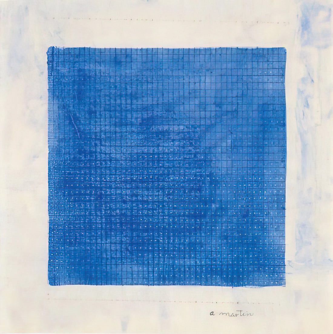 Agnes Martin Drawing: The Silent Geometry of Minimalist Mastery - Stars by Agnes Martin