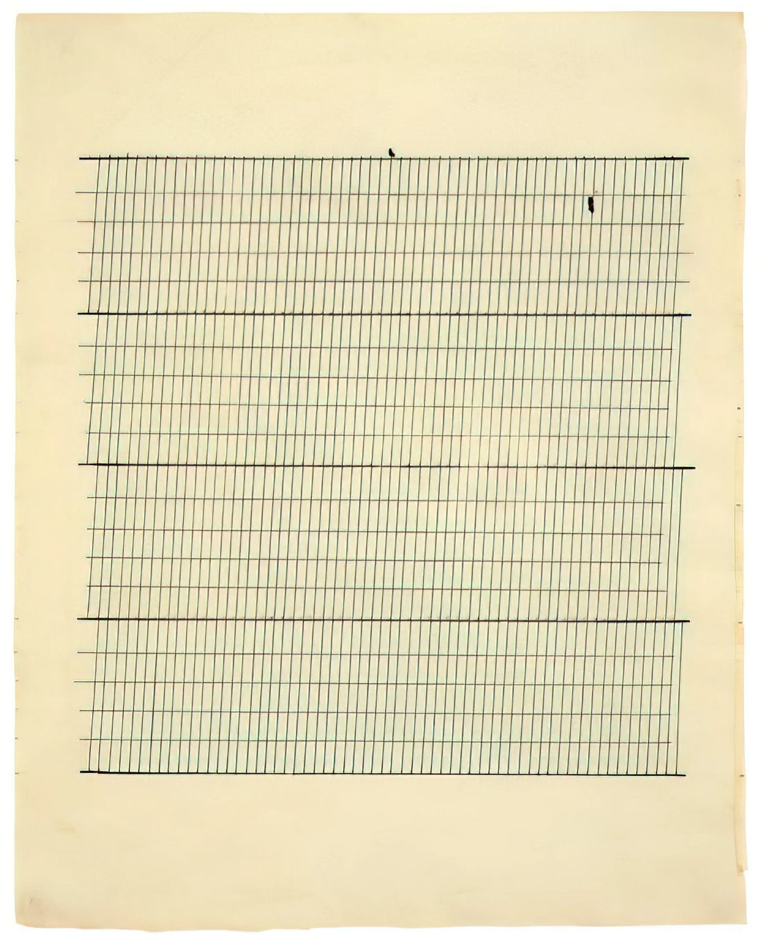 Agnes Martin Paintings and Drawings: The Sublime Geometry of Inner Peace - Aspiration by Agnes Martin