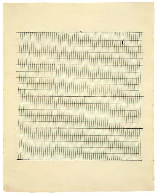 Agnes Martin Paintings and Drawings: The Sublime Geometry of Inner Peace - Aspiration by Agnes Martin