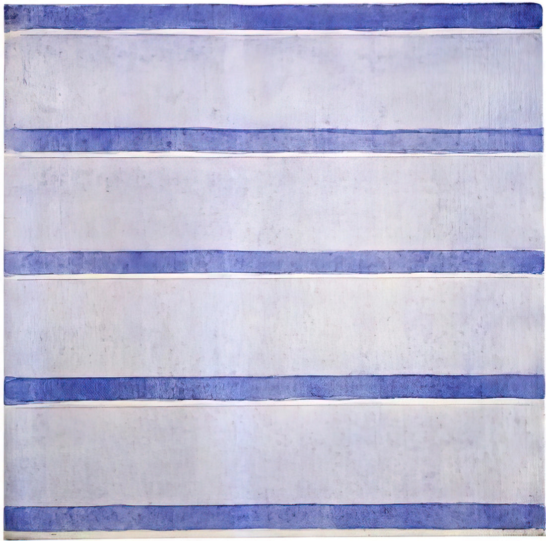 Agnes Martin Prints & Posters: The Quiet Power of Minimalist Abstraction - Untitled by Agnes Martin