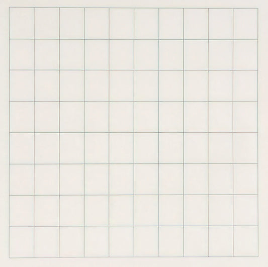 Agnes Martin Sculpture: The Unseen Dimension of a Minimalist Master - On a clear day, #1 by Agnes Martin