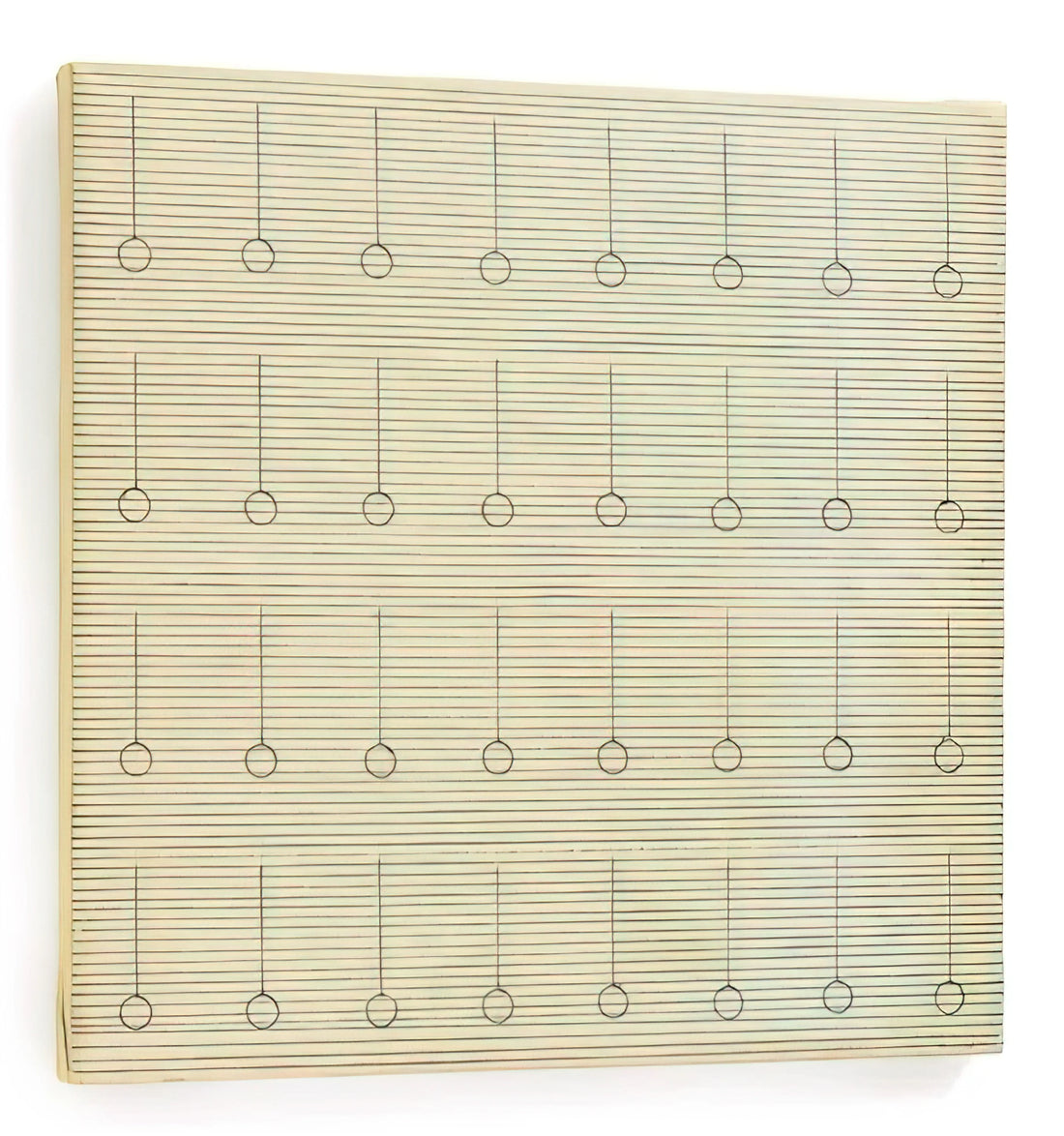 Agnes Martin: The Sublime Minimalism of a Modern Master - Drops by Agnes Martin