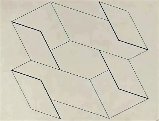 Albers Prints: Exploring Josef Albers's Legacy in Color Theory and Modern Art - STRUCTURAL CONSTELLATION 1955 0 by Josef Albers