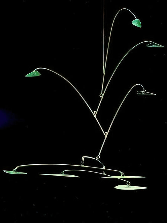 Alexander Calder Acrylic Print: A Modern Master's Legacy in Contemporary Art - STAINLESS STEALER 1966 by Alexander Calder