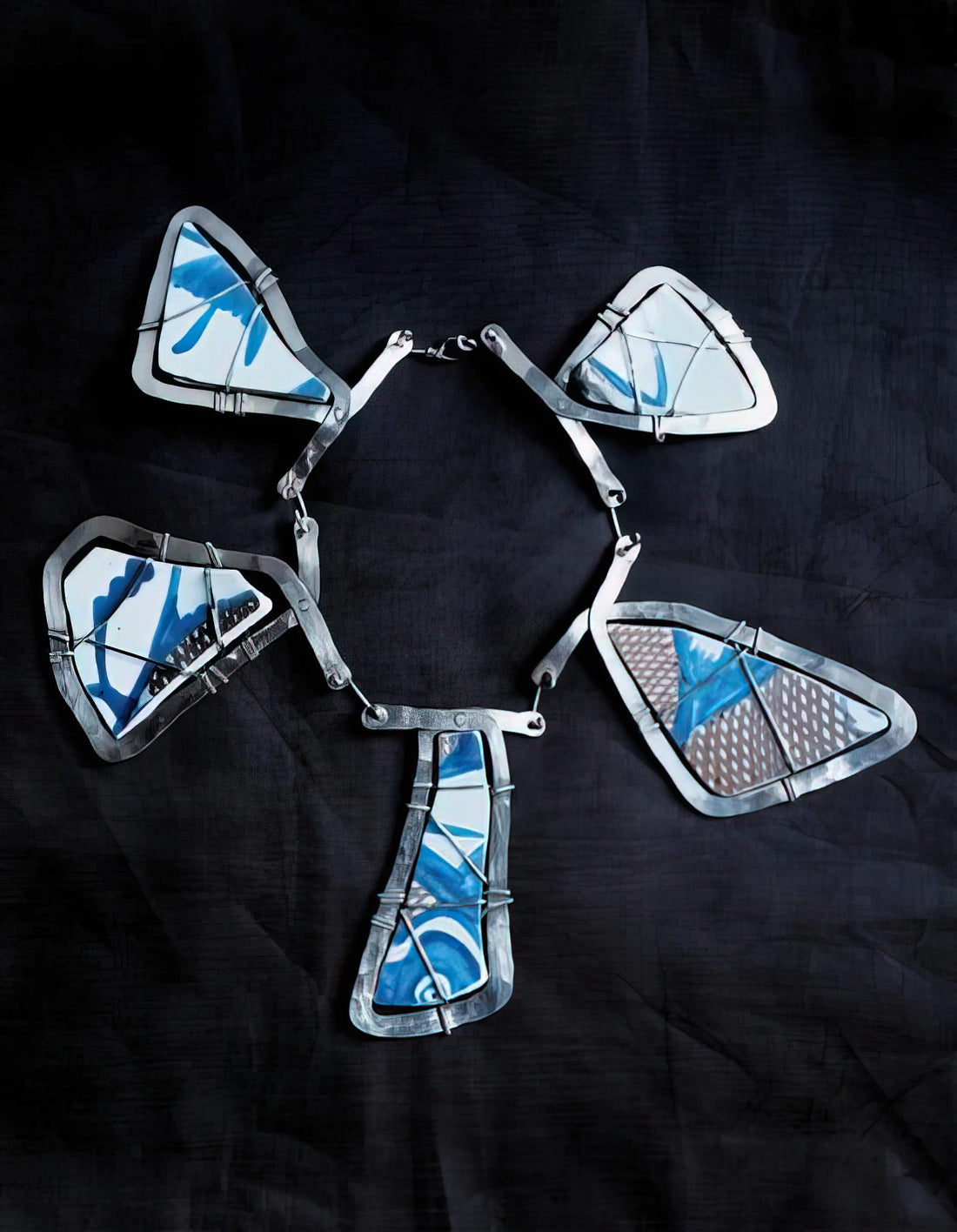Alexander Calder Paintings: Beyond the Mobiles, Exploring the Artist's Colorful Canvases - CAGED CROCKERY 1945 by Alexander Calder