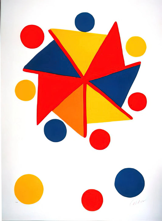 Alexander Calder Performing Sculpture: The Kinetic Revolution in Modern Art - UNTITLED 1970 by Alexander Calder