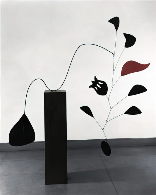 Alexander Calder Work: The Kinetic Genius Who Redefined Modern Sculpture - POMEGRANATE 1949 by Alexander Calder