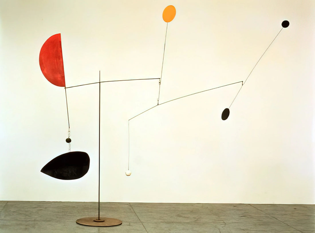 Alexander Calder at LACMA: A Journey Through Motion and Modernism - STEEL FISH 1934 by Alexander Calder