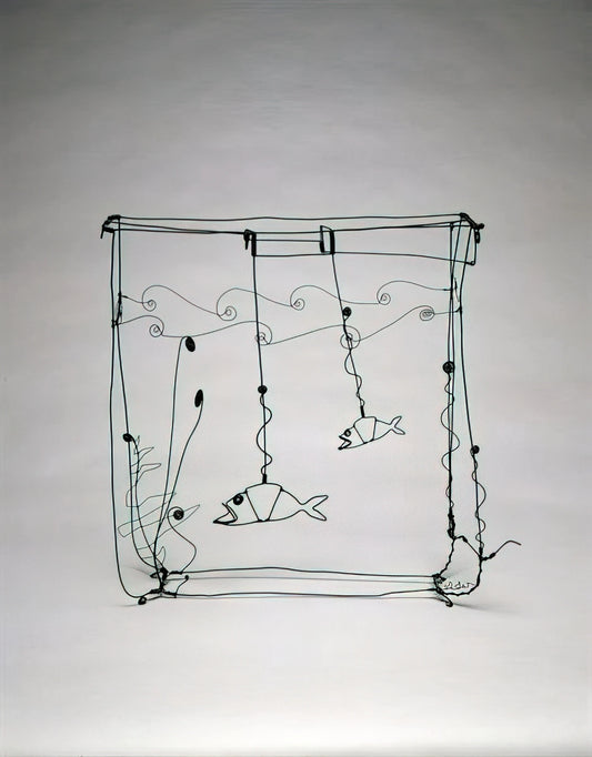Alexander Calder's Braniff Airlines: When Aviation Met Kinetic Art - GOLDFISH BOWL 1929 by Alexander Calder