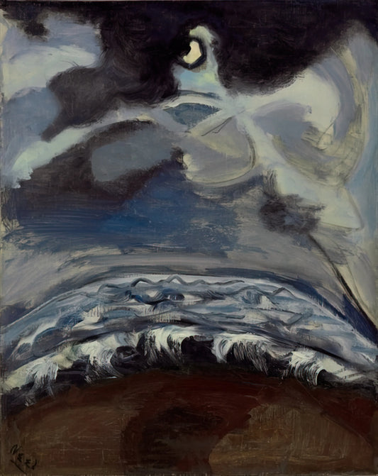 Alice Neel Lithograph: A Portal to the Human Psyche in Print - The Sea by Alice Neel
