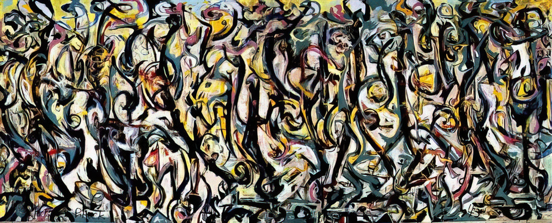All About Jackson Pollock: The Revolutionary Force of Abstract Expressionism - MURAL 1943 1 by Jackson Pollock