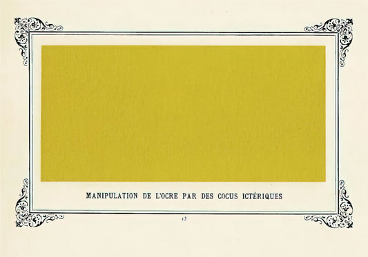 Alphonse Allais Canvas: The Art of Absurdist Wit and Visual Humor - Jaundiced Cuckolds Handling Ochre by Alphonse Allais