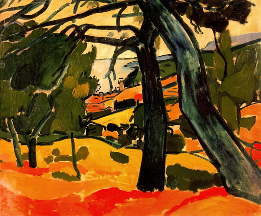 André Derain and the Fauve Revolution: The Wild Colorist Who Changed Modern Art - LANDSCAPE 1907 1 by Andre Derain