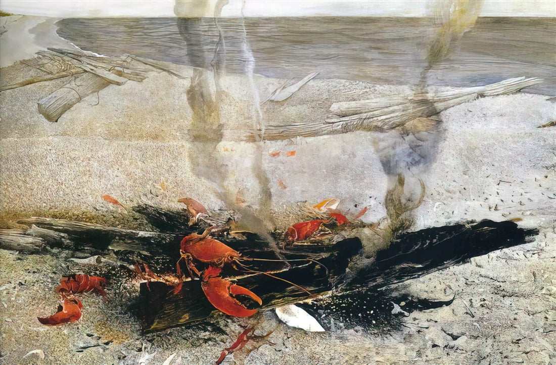 Andrew Wyeth The Mill: A Masterpiece of American Realism and Its Enduring Legacy - EMBERS 2000 by Andrew Wyeth