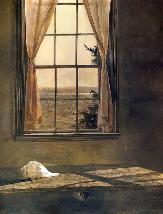 Andrew Wyeth and the Brandywine Tradition: A Legacy of American Realism - HER ROOM by Andrew Wyeth