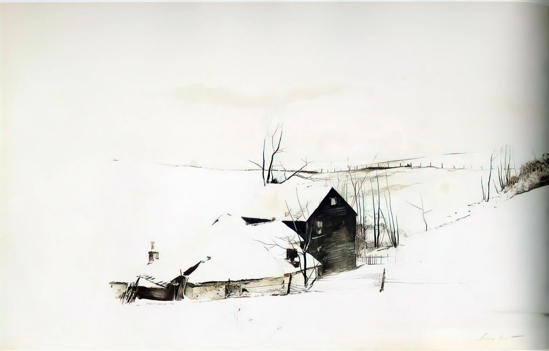 Andrew Wyeth at Sotheby's: A Collector's Guide to Market History and Investment Insights - THE CORNER by Andrew Wyeth